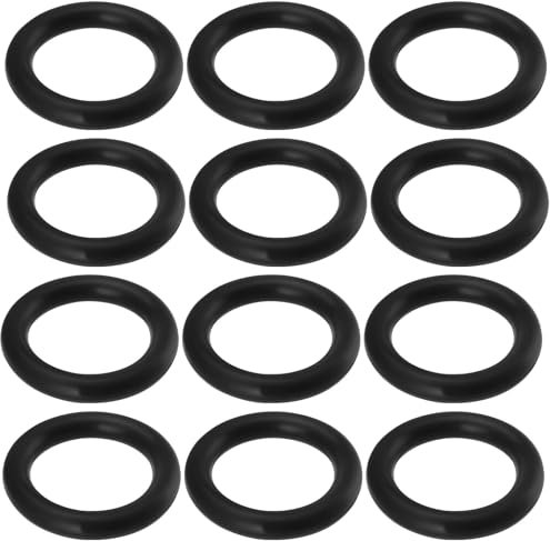ECSiNG Lot de 50 Joints Toriques en Caoutchouc EPDM Compatible avec Gardena Les Systèmes d'irrigation pour Les Connexions D'eau de Jardin 16 X 11 X 2,5 Mm Noir