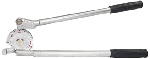 Rörböjare 180-graders tunnväggsrör bockare aluminium rostfritt stål manuell koppar för rörböjningsverktyg (12 mm)