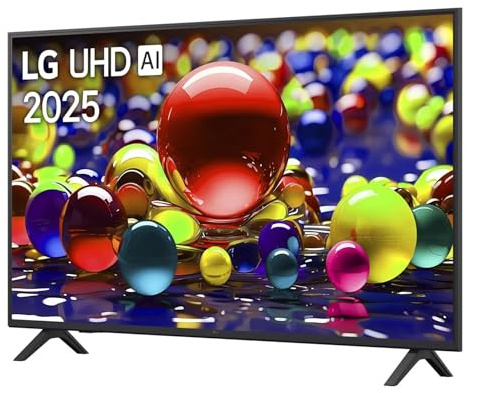 LG 50UA74006LB - TV 50 Pollici, Smart TV, DVB-T2, HEVC/H.265, 4K, LED, Classe energetica F