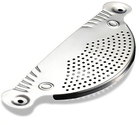 Colador Acero Inoxidable,Jicyor Colador Pasta Apto para Macetas de 22 a 32 cm,Filtro Universal para Pasta,Frutas y Verduras,Apto para Lavavajillas