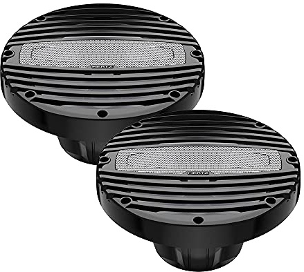 HERTZ 200W 8 HMX 8 LD-C RGB LED IP65 Marine Speakers - Black