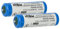 vhbw 2X Akku kompatibel mit Panasonic ER-GP62, ER-DGP84, ES-2067, ES-8086, ER-DGP82, ES-8085 Rasierer (680 mAh, 3,7 V, Li-Ion)