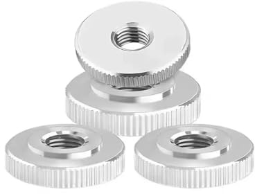 Rändelmutter aus Edelstahl 304, Mutter mit Handfester Befestigung M2-M12(M2 (10Pcs))