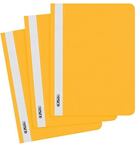 Carpeta rápida PP A5, color amarillo