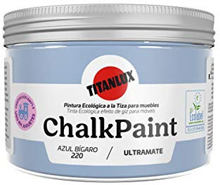 Titan - Chalk Paint Pintura a la Tiza (150 ml, Azul Bígaro)