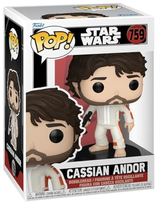 Funko POP! Star Wars: Andor - Cassian Andor - Vinyl Collectible Figure - Gift Idea - Official Merchandise - Toy for Children and Adults - TV Fans - Model Figure for Collectors and Display