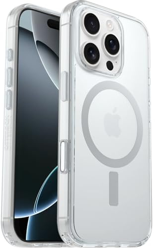 OtterBox Symmetry Clear Camera Control Premium iPhone 16 Pro Case, US Military MIL Standard
