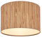 BRILONER - Deckenlampe mit Seegras Schirm, E27 Fassung, max. 10 W, Deckenleuchte, Boho, aesthetic, Lampe, Wohnzimmerlampe, Schlafzimmerlampe, Esszimmerlampe, Flurlampe, 35 x 28 cm (DxH), Natur
