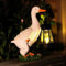 DAZZTIME Statue da Giardino,Statuette da Giardino,Statue a Energia Solare,Statuette con Luce Solare,Decorazione Della Casa Regalo,Esterno Impermeabile Giardini Terrazzi Balcone