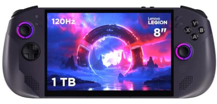 Lenovo Legion Go S Gaming Console | 8 Inch WUXGA Display | AMD Ryzen Z2 Go | 16GB RAM | 1TB SSD | AMD Radeon Graphics | SteamOS | Nebula Nocturne Black