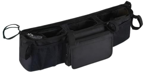 Porte-Gobelet Pour Poussette Double Organisation Imperméable Et Pliable Organisateur De Bébé,Pour Voyage Quotidien Bébé Maison Extérieur Camping Marche