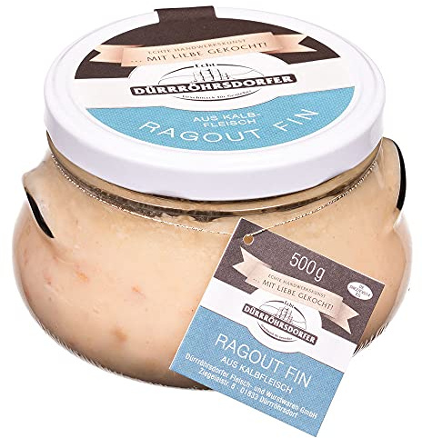 Dürrröhrsdorfer Kalbfleisch-Ragout fin, tafelfertig (500 g)