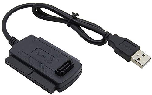 Cavo adattatore per unità Cavo di trasferimento ad alta velocità 3 in 1 USB 2.0 - IDE SATA 2.5 3.5 Hard Drive HD HDD Adapter Converter Cable Economico e di buona qualitàdurable