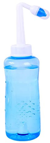 Neti Pot, Kit De Enjuague Nasal Limpiador De Lavado De Nariz, Botella De Enjuague De Nariz De 300 Ml Limpiador De Sistema De Riego Nasal De Lavado De Grado Alimenticio Para Niños Adultos
