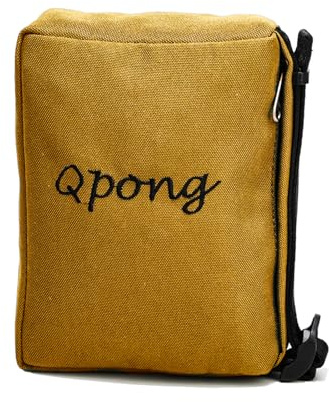 Qpong Tactical Shooting Rest Bag Rear Squeeze Bag Long Range Rifle Rest, Shooting Sand Bags for Rifles Outdoor, Range, Shooting, Hunting (Khaki)