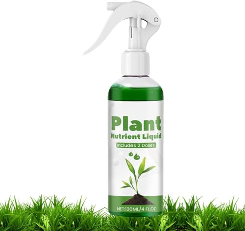 1 litro de pintura verde para césped directa, incluye cabezal pulverizador, pintura para césped, fertilizante natural y protección natural contra garrapatas.