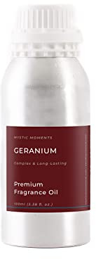 Mystic Moments | Olio di fragranze di geranio - 1 kg - perfetto per saponi, candele, bombe da bagno, bruciatori di olio, diffusori e articoli per la cura della pelle e dei capelli