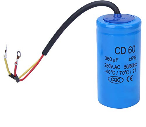 CD60 kondensator ， 350uf 250VAC motor startkondensator ， 350MFD körkondensator Motorkondensator ， för kylskåp, luftkonditionering, AC-motor, vattenpump