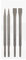 Bosch 4x PRO SDS plus-4C Meißel-Set, 4-tlg. (für Beton, Ziegelstein, Ø mm, Professional Zubehör Bohrhammer, Zerkleinerer)