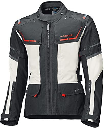 Held Karakum Motorrad Textiljacke (Black/Grey,XL)