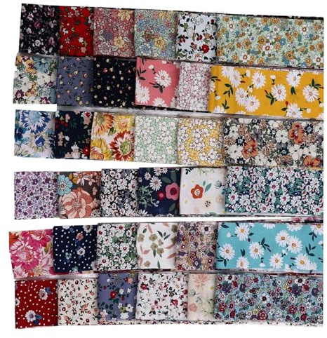 Rollo de patchwork de tela de algodón Jelly, tiras de acolchado de tela de algodón, paquete de tela de acolchado de algodón para manualidades de patchwork para ropa mantel DIY