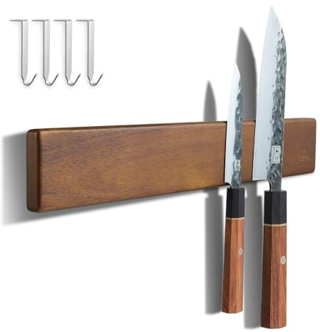 Magnetic Knife Holder (Brown, 16 Inches)