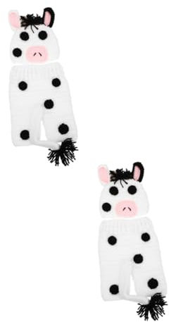 Hemobllo 2sätze Neugeborenen Fotografie Outfit Set Elastische Häkelmütze Und Hose Für Babyfotos Atmungsaktiv Und Bequem Kostüm Für Neugeborene Und Kleinkinder