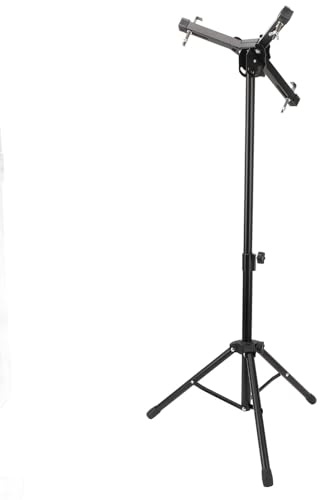 Dioche Soporte de batería, trípode plegable ajustable para caja, accesorio de aleación de aluminio para instrumentos musicales.
