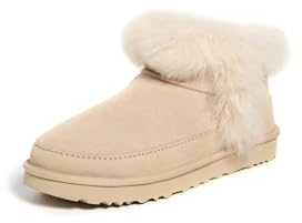 UGG Women's Classic Ultra Mini Chalet Boot, Sandcastle, 10