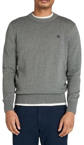 Timberland Maglione da Uomo Girocollo Williams River Grigio Taglia XL Codice TB0A2BMMA2U