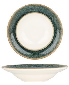 Bonna Assiette De Pâtes - Ore Mar - Porcelaine - 24 cm (400cc) - lot de 2