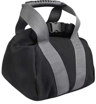 Kettlebell Sandväska med kettlebells, justerbar träningsvikt, robust presenning med ergonomiskt handtag, mångsidig uthållighetsutrustning, bärbar träningsutrustning, verktyg