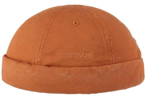 Stetson Ocala Cotton Docker Cap Men Rust 7 1/4-7 3/8