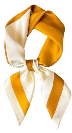 Ecrron dam halsduk sidenkänsla kvinnor elegant bandana lätta halsdukar halsdukar stola dam gåva huvuddukar, en, one size