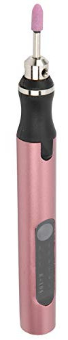 Elektrischer Mikro-Gravierstift, Elektrischer Mikro-Gravierstift, Elektrischer Mikro-Gravierstift, Mini-DIY-Vibro-Gravierwerkzeug-Set, Nagelentfernungszubehör (Roségold)
