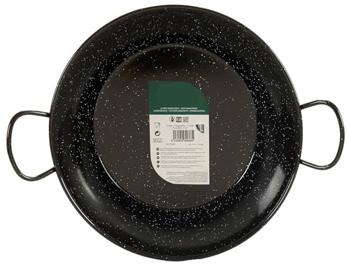 San Ignacio Sarten profunda, de fondo hondo, esmaltada con asas 28 cm colección LA DEHESA