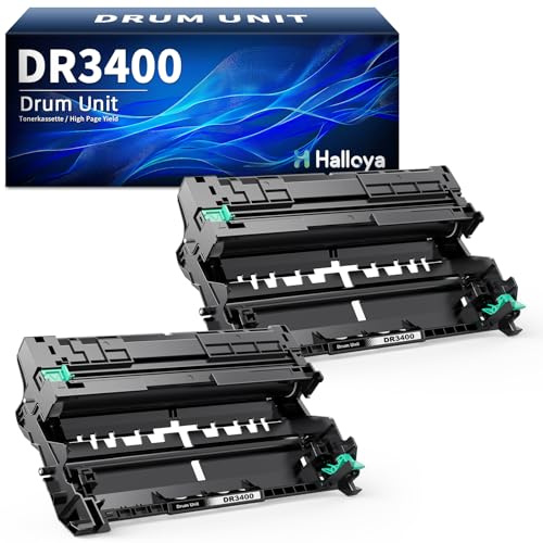 Halloya DR3400 Drum Unit for Brother DCP-L5500DN L6600DW HL-L5000D