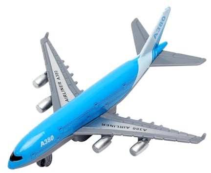 GZRXIOUS Airbus A380 Model Airplane Toy – Mini Metal Airplane Model