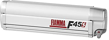 Fiamma F45 S Winch Awning Wind Out 260 Titanium Case Royal Blue Fabric 06290H01Q