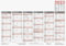 Glocken Arbeitstagekalender, Tafelkalender A 4, 297 x 210 mm, Karton, schwarz/rot (1)