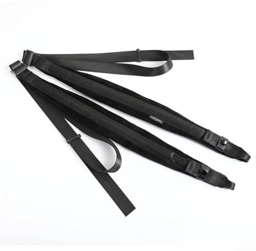 DAZZLEEX Akkordeon-Gurt, Verstellbarer Nylon-Akkordeon-Schultergurt, weich für 8 120 Bass-Akkordeons, Schwarz (60 120 Bass)