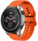 RosMank 22mm Armband für Amazfit Balance 2/Bip 6/Bip 5/GTR 4/GTR 3 Pro/GTR 3/GTR 2 eSIM/GTR 2e/GTR 47mm, Silikon Ersatzarmband für Amazfit Cheetah/Cheetah Pro/Stratos 3/Stratos 2s (Orange)