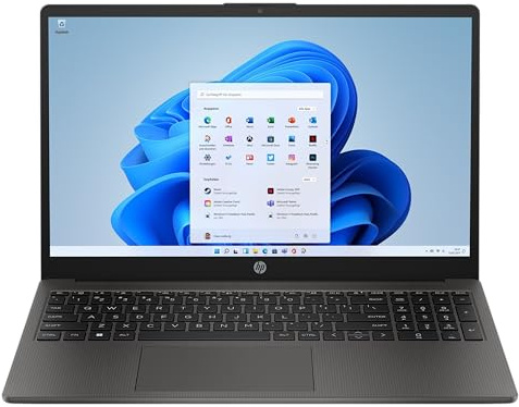 HP Laptop, 15,6 Zoll Full-HD Display, Intel Core i3 1315U, 6 x 4.50 GHz, 8 GB DDR4 RAM, 512 GB SSD, Intel Iris Xe Graphics, Schwarz, Norton 360, Windows 11