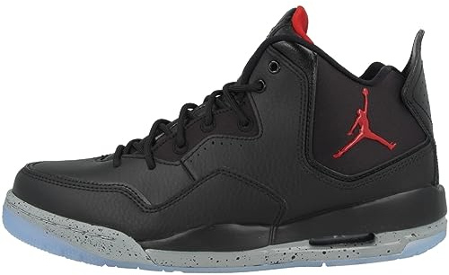 Nike Jordan Courtside 23, Men's Basketball Shoes Basketball Shoes, Black (Black/Gym Red/Particle Grey 023), 8 UK (42.5 EU)