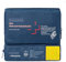 Holthaus Medical mini COMBI Motorrad Verbandtasche Erste-Hilfe-Tasche, 17x10x3,5cm, DIN 13 167 u. Warnweste