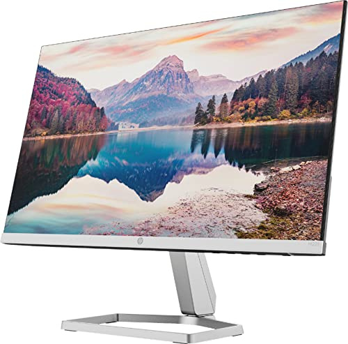 HP M22f 22 Monitor w/IPS FHD 300 nits Display, AMD FreeSync, HDMI, VGA, Adjustable Tilt, Low Blue Light Mode, Ideal for Home & Business, w/Dockztorm USB Port Expander, (2026 Latest Model)