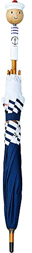 Vilac- Parapluie Ecole des mousses Marine Nationale - Accessoires pour Enfant - Edition Limité Marine National - 9302, Multicolore