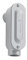 Sealproof Weatherproof Aluminum LB Conduit Body with Threaded Hubs, Stamped Steel Cover, and Gasket for Rigid or IMC Conduit, 3/4