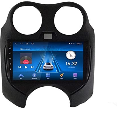 JINFOLI Autoradio 2 Din No Dvd Auto Video GPS Stereo WiFi 4G 64G Android 10 Lettore multimediale for auto Adatto, for NISSAN, marzo 2010-2017 Impianto audio stereo per auto(1GB 32GB WIFI 4G)