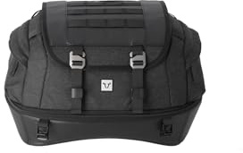 Shop Bikers (SW-MOTECH) Legend Gear LR4 Hecktasche für Motorrad, Schwarz, 18-25 Liter, Polyester und Kunstleder, mit Ringriemen und geschützten Reißverschlüssen - BC.HTA.00.406.20000